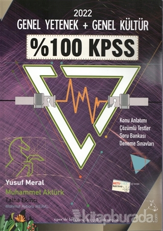 Genel Yetenek Genel Kültür %100 KPSS Yusuf Meral