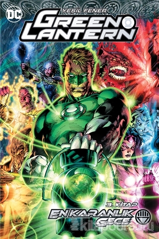 Green Lantern Cilt 3 - En Karanlık Gece Geoff Johns