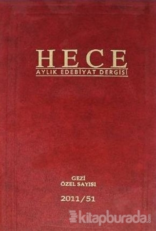 Hece Aylık Edebiyat Dergisi Gezi Özel Sayısı: 22 - 174/175/176 (Ciltli)