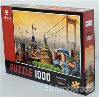 İstanbul Kolaj 1000 Parça Puzzle (48x68)