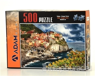 İtalya - Cinque Terre 500 Parça Puzzle (48x68)