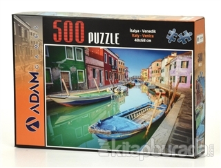 İtalya - Venedik 500 Parça Puzzle (48x68)