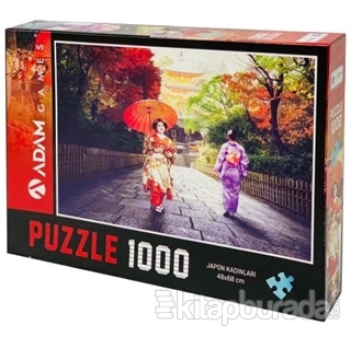 Japon Kadınları 1000 Parça Puzzle (48x68)