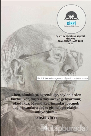 Kirpi Edebiyat ve Düşün Dergisi Sayı: 8 Ocak - Şubat - Mart 2022 Kolek