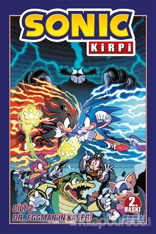 Kirpi Sonic Cilt 2 - Dr. Eggman'in Kaderi Ian Flynn