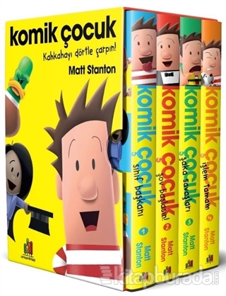 Komik Çocuk 4 Kitap Set Matt Stanton
