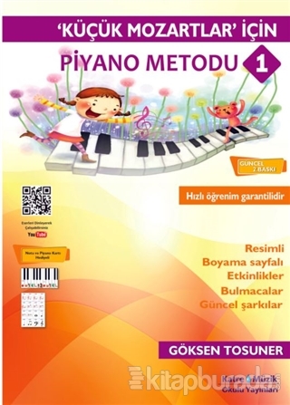 Küçük Mozartlar İçin Piyano Metodu 1