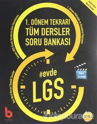 LGS 1. Dönem Tekrarı Tüm Dersler Soru Bankası Kolektif