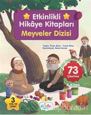 Meyveler Dizisi - Etkinlikli Hikaye Kitapları (4 Kitap Takım) Pınar Al