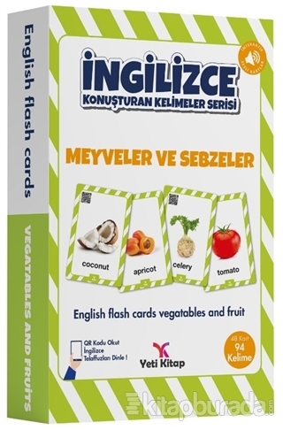 Meyveler ve Sebzeler - İngilizce Konuşturan Kelimeler Serisi Feyyaz Ul