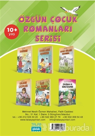 Özgün Çocuk Romanları Serisi (6 Kitap) Mehmet Buğra