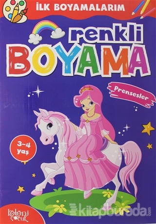 Renkli Boyama - Prensesler Hatice Nurbanu Karaca