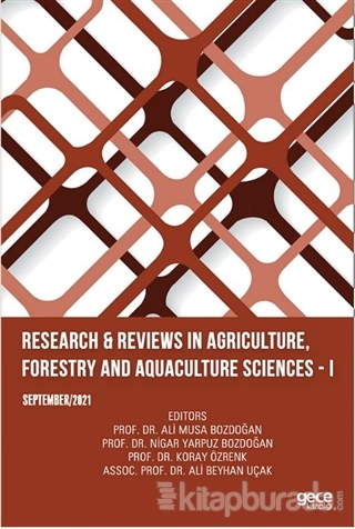 Research and Reviews in Agriculture, Forestry and Aquaculture Sciences - 1 September 2021