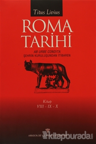 Roma Tarihi 8-9-10 %15 indirimli Titus Livius