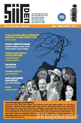 Şiirden İki Aylık Şiir Dergisi Sayı: 70 Mart - Nisan 2022 Kolektif