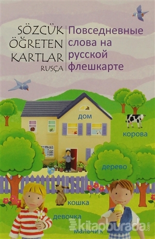 Sözcük Öğreten Kartlar - Rusça %15 indirimli Kolektif