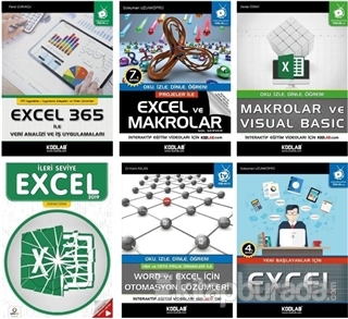 Süper Excel Eğitim Seti 2 (6 Kitap Takım) Kolektif