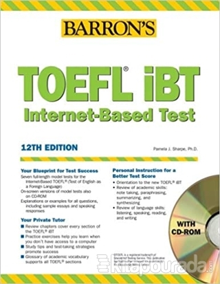 TOEFL İBT Internet - Based Test 2008 Pamela J. Sharpe