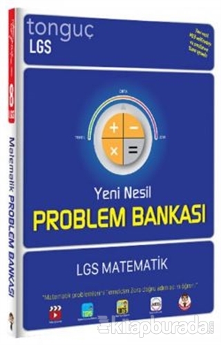 Tonguç LGS Yeni Nesil Problem Bankası LGS Matematik