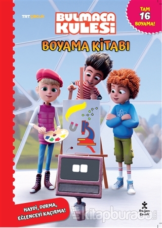 TRT Çocuk Bulmaca Kulesi Boyama Kitabı Kolektif