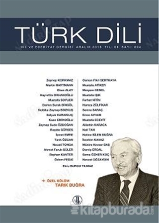 Türk Dili Dergisi Aralık 2018 Yıl: 68 Sayı: 804 Kolektif