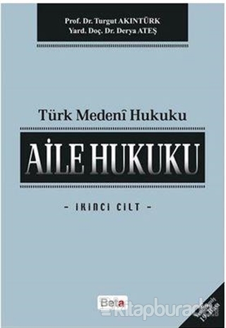 Türk Medeni Hukuk Turgut Akıntürk