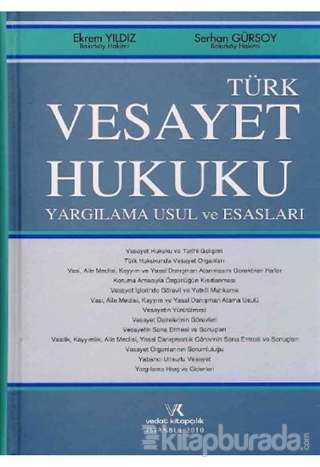 Türk Vesayet Hukuku (Ciltli) Serhan Gürsoy