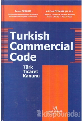 Turkish Commercial Code Türk Ticaret Kanunu (Ciltli)