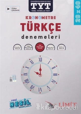TYT Kronometre Türkçe 20x40 Denemeleri 2020