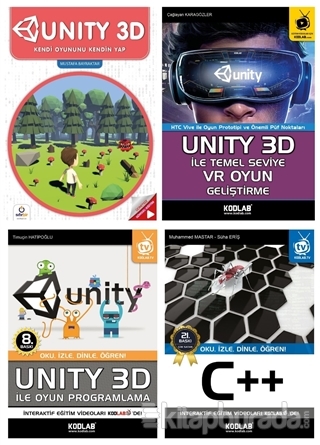 Unity 3D Eğitim Seti (4 Kitap Takım)