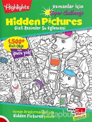 Uzmanlar için Hidden Pictures - Su Eğlencesi Puzzle (Tek Kitap) Kolekt