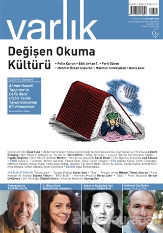 Varlık Edebiyat ve Kültür Dergisi Sayı: 1355 Ağustos 2020