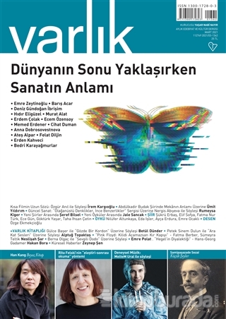 Varlık Edebiyat ve Kültür Dergisi Sayı: 1362 Mart 2021