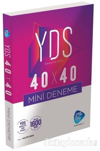 YDS 40x40 Mini Deneme