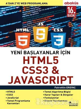 Yeni Başlayanlar İçin HTML5, CSS3 ve Javascript Fahrettin Erdinç
