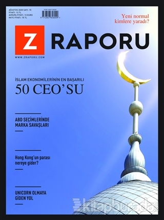 Z Raporu Dergisi Sayı: 15 Ağustos 2020