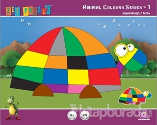 ZET Puzzle Animal Colours Series-1 Kaplumbağa/Turtle